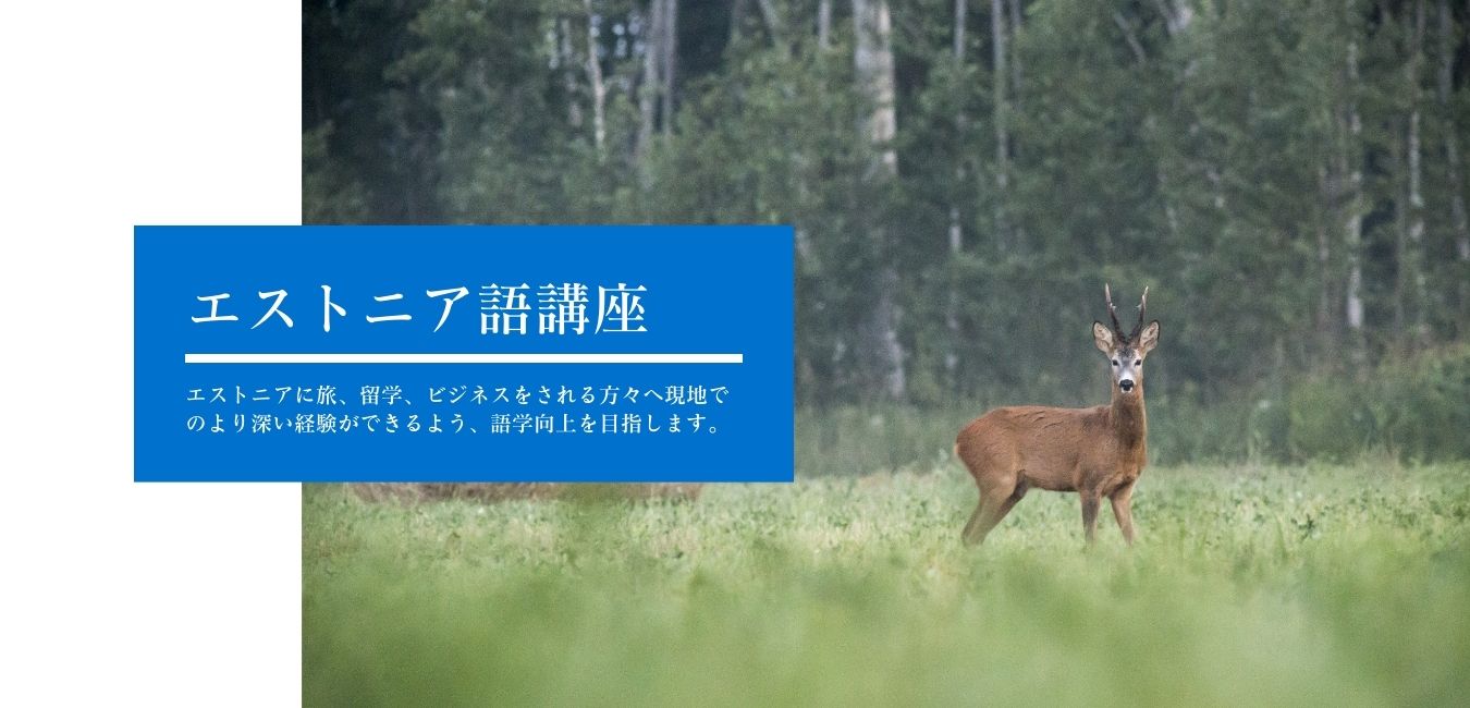 エストニア語講座 – バルトの森